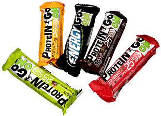 Vieste GO ON! Proteinové tyčinky 50 g 4+1 ZDARMA