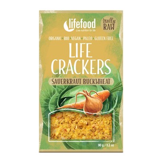 Lifefood Bio Life Crackers Zelňáky RAW 90g
