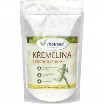 Vitatrend Křemelina Vitatrend 250 g s příchutí vanilky