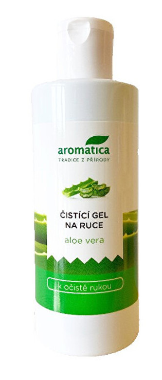 Aromatica Čistící gel na ruce Aloe Vera 200 ml