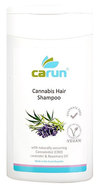 CARUN Konopný vlasový šampon s CBD 200 ml
