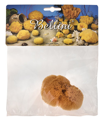 BELLINI Přírodní mořská houba – Středomořská – SILK FINE – MINERÁLNÍ 3 - 4 cm