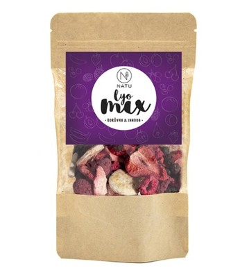 Natu Lyo mix borůvka & jahoda 35 g