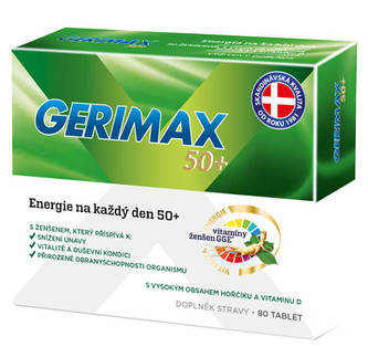Gerimax Gerimax 50+, 80 tablet