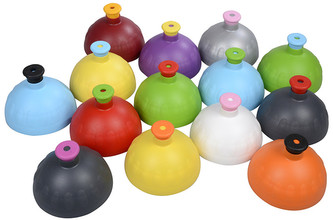 R&B Zdravá lahev víčko/zátka Víčko oranžové/antracit/zátka antracit