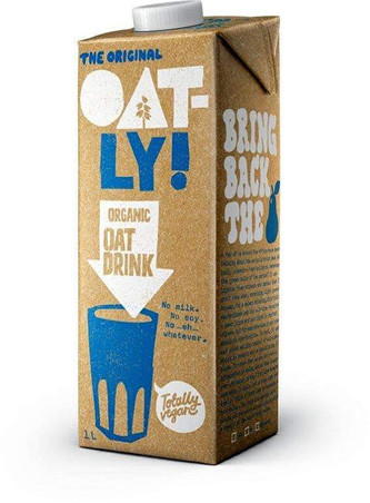 Oatly! Ovesný nápoj, Bio 1 l
