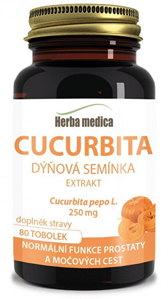 HerbaMedica Cucurbita - tykev obecná (prostata) 80 tablet