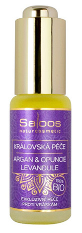 Saloos Královská péče Argan &amp; Opuncie &amp; Levandule 20 ml