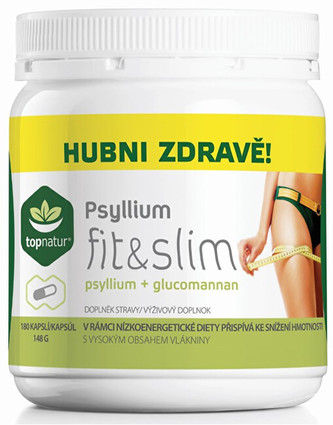 Topnatur Psyllium Fit&Slim 180 kapslí