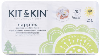 Kit & Kin Kit & Kin eko plenky, velikost 2 (40 ks), 5-8 kg