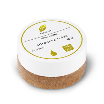 Bebutter Bebutter Tělový peeling citronová tráva 80 g Bebutter Bebutter Tělový peeling citronová tráva 80 g