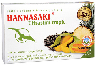 Čaje Hannasaki Hannasaki UltraSlim - čajová směs 3 x 25 g Ovoce