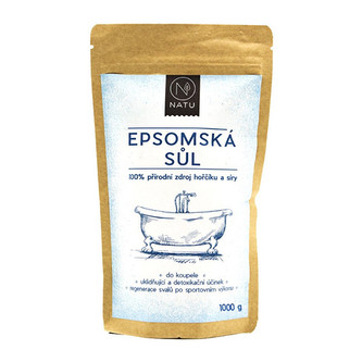 Natu Epsomská sůl 100 % 1000 g
