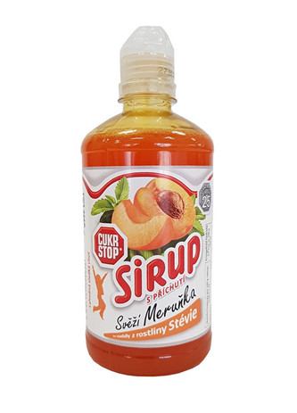 CukrStop Sirup svěží Meruňka 650 g