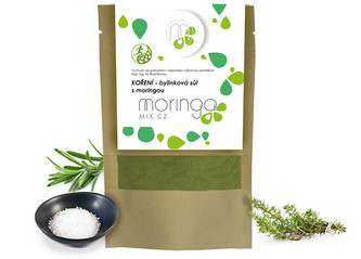 Moringa MIX Kořenící směs - bylinková sůl 30 g
