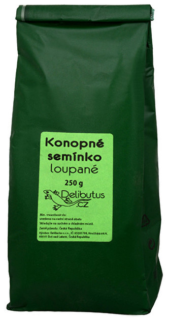 Delibutus Konopné semínko loupané 250 g