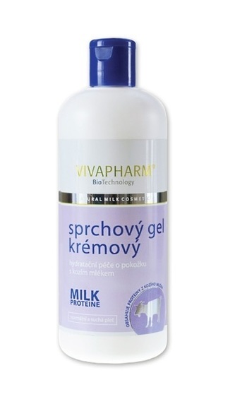 Vivapharm Sprchový gel s kozím mlékem 400 ml