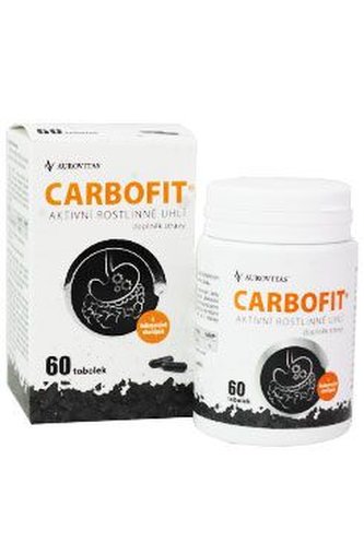 Dacom Pharma Carbofit - aktivované rostlinné uhlí 60 tob.