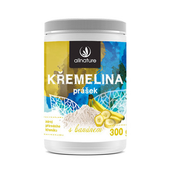 Allnature Křemelina Banán 300 g