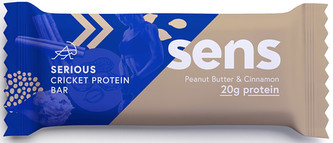 SENS SENS Serious Protein tyčinka s cvrččí moukou - Arašídové máslo & Skořice 60 g