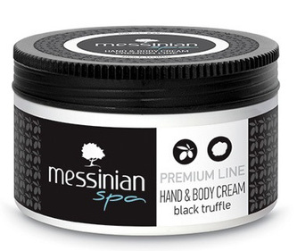 Messinian Spa Krém na ruce a tělo černý lanýž 250 ml