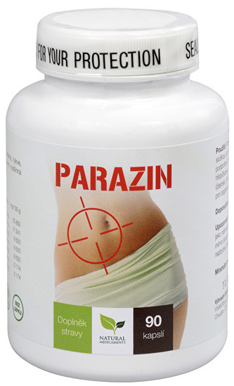 Natural Medicaments Parazin 90 kapslí