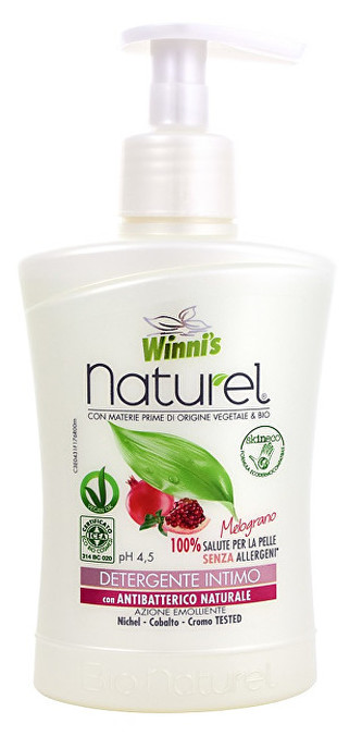 Winni´s NATUREL Sapone Intimo Melograno tekuté mýdlo pro intimní hygienu s granátovým jablkem 250 ml