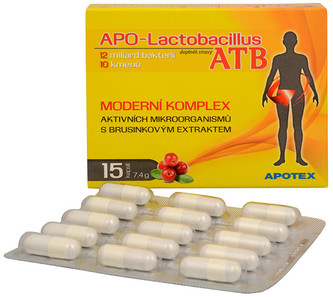 Aurovitas APO-Lactobacillus ATB 15 kapslí