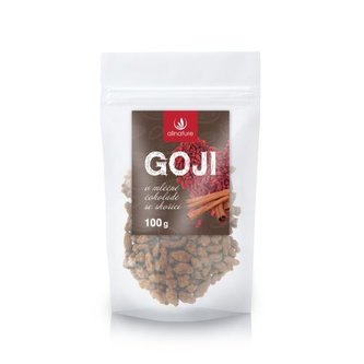 Allnature Goji v mléčné čokoládě se skořicí 100 g