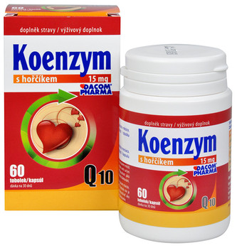 Dacom Pharma Koenzym Q10 s hořčíkem 60 tob.