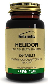 HerbaMedica Helidon 50g - krevní tlak 100 tablet