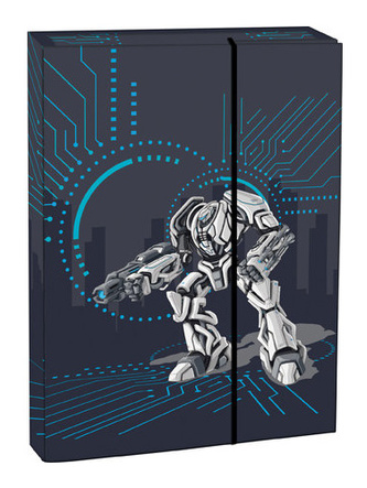 Box na sešity s klopou A4 T-Robot STIL