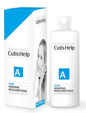 Cutishelp AKNÉ konopná micelární voda 200 ml