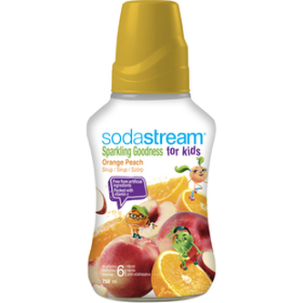 Sirup SodaStream orange peach good-kids 750ml