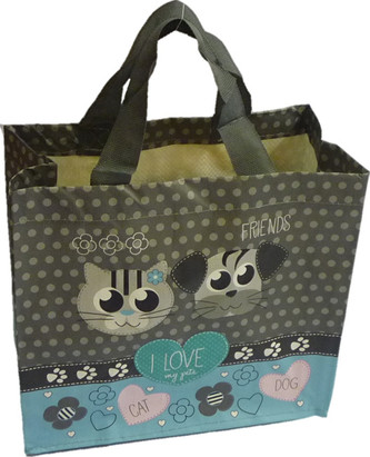 KPPS ECO taška I Love Pets růžová