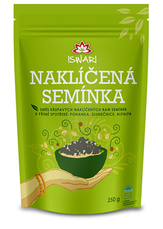 Iswari Naklíčená semínka - směs bio 250 g