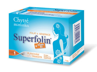 OnaPharm Chytré miminko superfolin 1 PLAN 30 tobolek