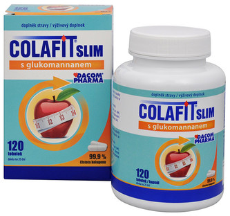 Dacom Pharma Colafit slim s glukomannanem 120 tob.