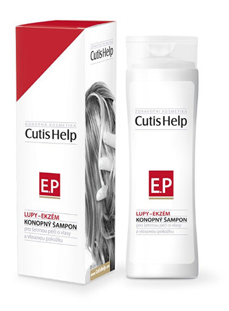 Cutishelp EKZÉM-LUPY konopný šampon 200 ml