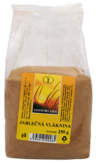 Country Life Jablečná vláknina 250 g