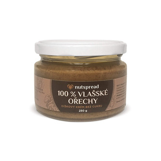 Nutspread 100% máslo z vlašských ořechů Nutspread 250 g