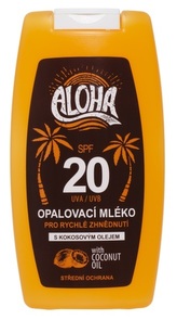 SUN ALOHA opalovací mléko OF 20 200 ml