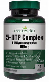 Natures Aid 5-HTP Complex 100 mg (L-5 Hydroxytryptofan) 30 tablet