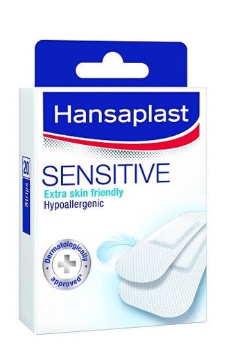 Hansaplast Sensitive náplast 20 ks