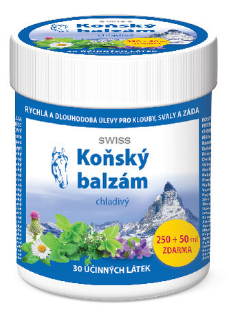 Simply You Koňský balzám SWISS chladivý 250 ml + 50 ml ZDARMA