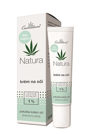 Cannaderm Cannaderm Natura krém na oči 15 ml
