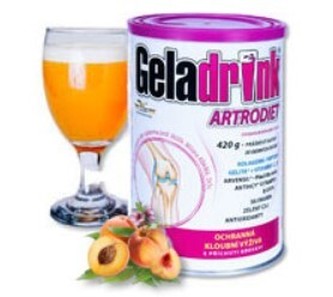 Orling Geladrink Artrodiet nápoj 420 g Broskev