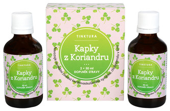 Dr. Clark Kapky z Koriandru tinktura 2 x 50 ml