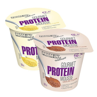 prom-in Pěna gourmet protein mousse 50 g Vanilka