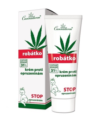 Cannaderm Cannaderm Robátko krém proti opruzeninám 75 g